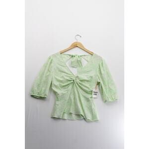 Open Edit top womens medium fairycore‎ cottagecore ethereal coquette romantic